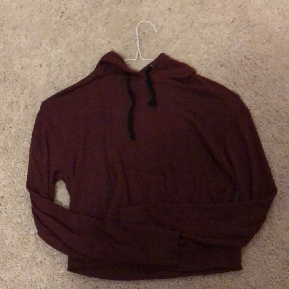tillys red super soft sweater shirt